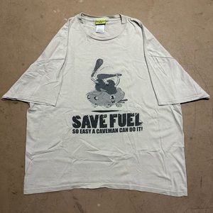 Vintage Hanna Barbera ‘Save Fuel’ Wacky Races Shirt